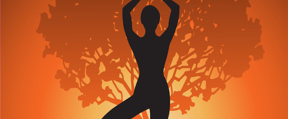 Tree pose to get centered and get what you really want