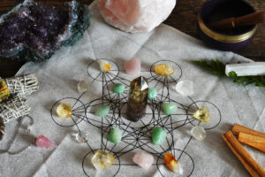 Crystal grid and smudge how to set your intentions and get what you want
