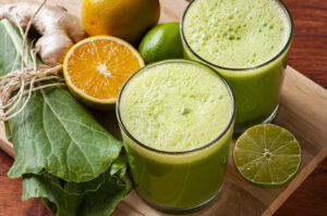 Green juice for spring detox for your mind and soul