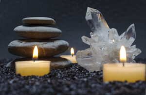 Crystals and candles for spiritual life coach near me
