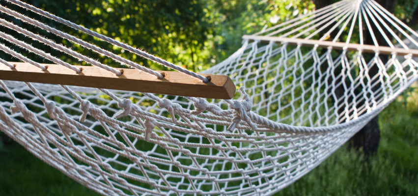 A Hammock and aromatherapy to reduce stress