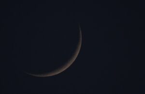 Sliver of light for New Moon energy