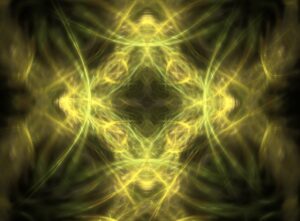 Yellow diamond design for the solar plexus chakra (Manipura chakra) for personal power and self esteem